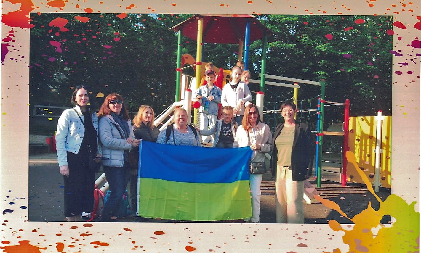 Die Mutter Teresa Schule unterrichtet auch Ukrainische Flüchtlingskinder
